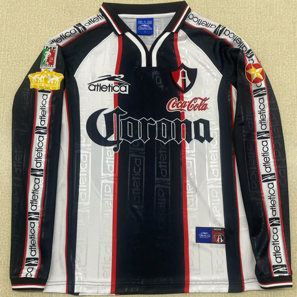 1999-2000  Atlas Third Long Sleeve Retro Soccer Jersey (长袖)