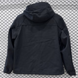 26-27 Brazil Black Outdoor Jackets #K8815冲锋衣