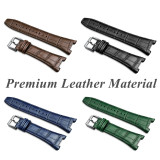 DIY Modification Kit Metal Bezel For Apple Watch Case Series 6 5 4 3 2 40mm 44mm Leather Strap band frame Strap for iWatch
