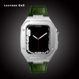 Luxury Modification Kit Mod Metal Frame Bezel For Apple Watch Band Case 7 6 5 4 3 40mm 44mm 45mm Watchband Strap for iWatch Se