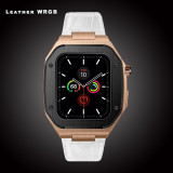 Luxury Modification Kit Mod Metal Frame Bezel For Apple Watch Band Case 7 6 5 4 3 40mm 44mm 45mm Watchband Strap for iWatch Se