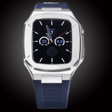 Luxury Modification Kit Mod Metal Frame Bezel For Apple Watch Band Case 7 6 5 4 3 40mm 44mm 45mm Watchband Strap for iWatch Se