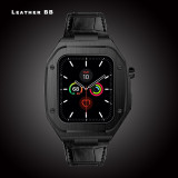 Luxury Modification Kit Mod Metal Frame Bezel For Apple Watch Band Case 7 6 5 4 3 40mm 44mm 45mm Watchband Strap for iWatch Se