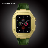 Luxury Modification Kit Mod Metal Frame Bezel For Apple Watch Band Case 7 6 5 4 3 40mm 44mm 45mm Watchband Strap for iWatch Se