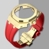 Mod Kit GEN4 Gen5 GA2100 Metal Bezel for G shock Casioak Modification 4th Generation Rubber&Steel Watch Case Strap GA2100 2110