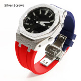 Casioak GA2100 Mod Kit Gen3 Gen4 Metal Stainless Steel Case Band Modified Watch Strap CASE For G-Shock GA2110 Replacement Gen4