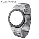Casioak GA2100 Mod Kit Gen3 Gen4 Metal Stainless Steel Case Band Modified Watch Strap CASE For G-Shock GA2110 Replacement Gen4
