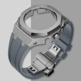 Mod Kit GEN4 Gen5 GA2100 Metal Bezel for G shock Casioak Modification 4th Generation Rubber&Steel Watch Case Strap GA2100 2110