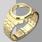 Mod Kit GEN4 Gen5 GA2100 Metal Bezel for G shock Casioak Modification 4th Generation Rubber&Steel Watch Case Strap GA2100 2110