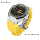Casioak GA2100 Mod Kit Gen3 Gen4 Metal Stainless Steel Case Band Modified Watch Strap CASE For G-Shock GA2110 Replacement Gen4