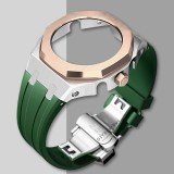 Mod Kit GEN4 Gen5 GA2100 Metal Bezel for G shock Casioak Modification 4th Generation Rubber&Steel Watch Case Strap GA2100 2110