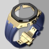 Mod Kit GEN4 Gen5 GA2100 Metal Bezel for G shock Casioak Modification 4th Generation Rubber&Steel Watch Case Strap GA2100 2110