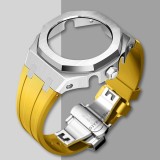 Mod Kit GEN4 Gen5 GA2100 Metal Bezel for G shock Casioak Modification 4th Generation Rubber&Steel Watch Case Strap GA2100 2110