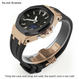 Casioak GA2100 Mod Kit Gen3 Gen4 Metal Stainless Steel Case Band Modified Watch Strap CASE For G-Shock GA2110 Replacement Gen4