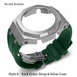 Casioak GA2100 Mod Kit Gen3 Gen4 Metal Stainless Steel Case Band Modified Watch Strap CASE For G-Shock GA2110 Replacement Gen4