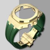 Mod Kit GEN4 Gen5 GA2100 Metal Bezel for G shock Casioak Modification 4th Generation Rubber&Steel Watch Case Strap GA2100 2110