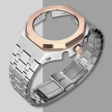 Mod Kit GEN4 Gen5 GA2100 Metal Bezel for G shock Casioak Modification 4th Generation Rubber&Steel Watch Case Strap GA2100 2110