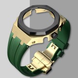 Mod Kit GEN4 Gen5 GA2100 Metal Bezel for G shock Casioak Modification 4th Generation Rubber&Steel Watch Case Strap GA2100 2110