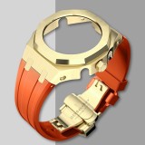Mod Kit GEN4 Gen5 GA2100 Metal Bezel for G shock Casioak Modification 4th Generation Rubber&Steel Watch Case Strap GA2100 2110