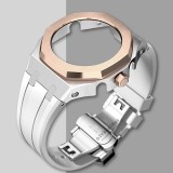 Mod Kit GEN4 Gen5 GA2100 Metal Bezel for G shock Casioak Modification 4th Generation Rubber&Steel Watch Case Strap GA2100 2110