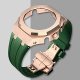 Mod Kit GEN4 Gen5 GA2100 Metal Bezel for G shock Casioak Modification 4th Generation Rubber&Steel Watch Case Strap GA2100 2110