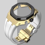 Mod Kit GEN4 Gen5 GA2100 Metal Bezel for G shock Casioak Modification 4th Generation Rubber&Steel Watch Case Strap GA2100 2110