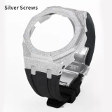Casioak GA2100 Mod Kit Gen3 Gen4 Metal Stainless Steel Case Band Modified Watch Strap CASE For G-Shock GA2110 Replacement Gen4