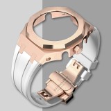 Mod Kit GEN4 Gen5 GA2100 Metal Bezel for G shock Casioak Modification 4th Generation Rubber&Steel Watch Case Strap GA2100 2110