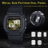 Metal Sun Pattern Watch Dial Steel Panel Modified Accessories For Casio G-Shock DW5600 GW-M5610 DW 6900 GMW B5000 GX-56 GWF-1000