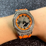 Luxury Diamond  DIY Watch Mod kit Dial Scale For Casioak GA2100 Watch Dial For G shock GA2100 ga2110 Modification Watch Parts