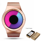 Creative Quartz Watches Men FASHION Top Brand Casual Stainless steel Mesh Band Unisex Watch Clock Male female Gentleman gift