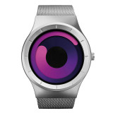 Creative Quartz Watches Men FASHION Top Brand Casual Stainless steel Mesh Band Unisex Watch Clock Male female Gentleman gift