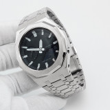 New Modification kit Watch Steel Band Strap Case GA2100 WatchBand Bezel Rubber Strap for Casioak Mod Kit GA2110 Metal Case