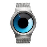Creative Quartz Watches Men FASHION Top Brand Casual Stainless steel Mesh Band Unisex Watch Clock Male female Gentleman gift