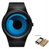 Creative Quartz Watches Men FASHION Top Brand Casual Stainless steel Mesh Band Unisex Watch Clock Male female Gentleman gift