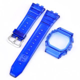 Transparent Rubber DIY Strap Bezel for Casioak MOD Kit G-SHOCK GMW-B5000 Sport Silicone Case Watch Band Accessories