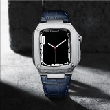 Leather strap for APB0859 iWatch Mod kit Series 7 6 SE 5 4 40mm 44mm ,don't support other model !