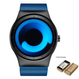 Creative Quartz Watches Men FASHION Top Brand Casual Stainless steel Mesh Band Unisex Watch Clock Male female Gentleman gift