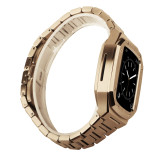 Modification Kit for Apple Watch Case Mod Bezel Rubber Strap Metal Band  Band 44mm 45mm 41mm 40mm for iWatch Series 7 6 SE 5 4