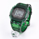 Transparent Rubber DIY Strap Bezel for Casioak MOD Kit G-SHOCK GMW-B5000 Sport Silicone Case Watch Band Accessories