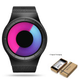 Creative Quartz Watches Men FASHION Top Brand Casual Stainless steel Mesh Band Unisex Watch Clock Male female Gentleman gift