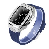 Modification Kit for Apple Watch Case Mod Bezel Rubber Strap Metal Band  Band 44mm 45mm 41mm 40mm for iWatch Series 7 6 SE 5 4