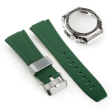Retro Gen4 For Casioak Mod Kit For G-Shock GA2100 Metal Case Frame Rubber Strap for GA-2110 Stainless steel Accessories Tools