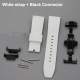 Gen2 Fluorine Rubber for GA2100 Bezel Strap Ga-2110 Strap Plus Size Belt 2nd Silver Buckles Mod Tools Butterfly Clasp