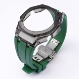 NEW Transparent Casioak Mod Kit for GA2100 Replacement PC Case Strap for Casio GA-2100 2110 Rubber Watch Band Metal Buckle