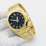 New Modification kit Watch Steel Band Strap Case GA2100 WatchBand Bezel Rubber Strap for Casioak Mod Kit GA2110 Metal Case