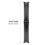 Curved End Watch Band for Samsung Galaxy Watch 4 Classic 46mm 42mm Stainless Steel Strap for Galaxy Watch 4 44 40mm Bracelet