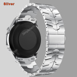 Curved End Watch Band for Samsung Galaxy Watch 4 Classic 46mm 42mm Stainless Steel Strap for Galaxy Watch 4 44 40mm Bracelet