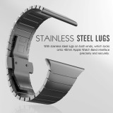 Stainless Steel Link Bracelet Band for Apple Watch Series 7 6 SE 5 4 3 40mm 41mm 44mm 45mm For iwatch 7 6 5 WatchBand Strap