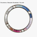 Diamond Luxury Casioak Mod Kit Metal Stainless Steel Case Modified Watch Case For G-Shock Watch Bezel GST- W300 W100 Accessories